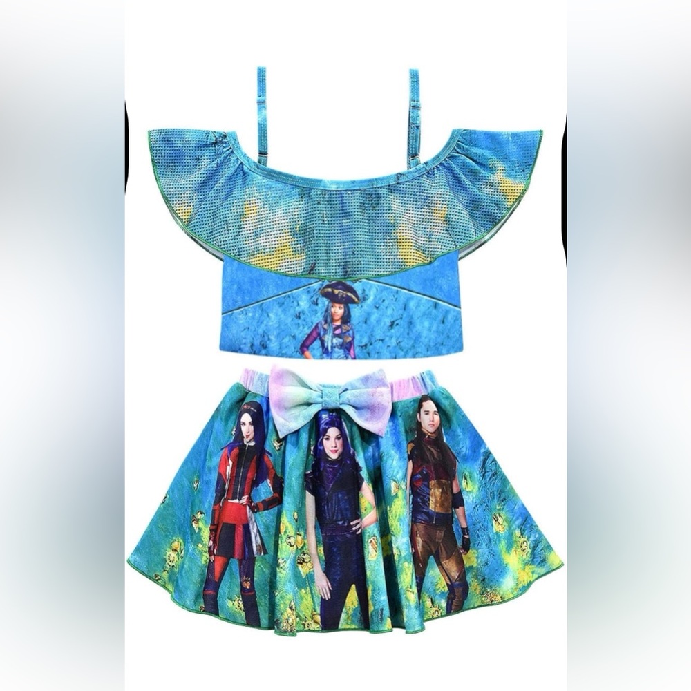 Descendants girls swim suit.